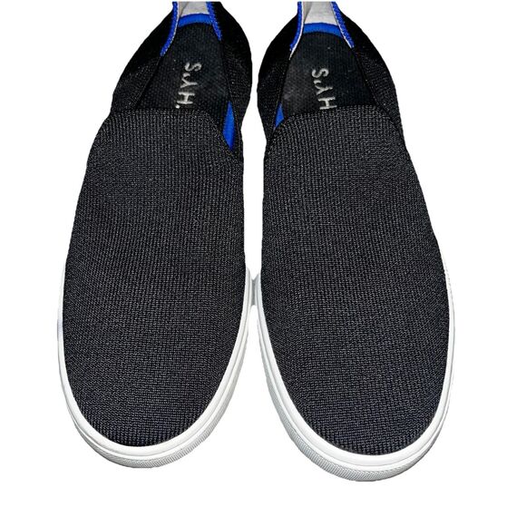 Rothy's The Original Slip On Sneakers Classic Black Women's Size 6.5 EUC - Picture 4 of 7